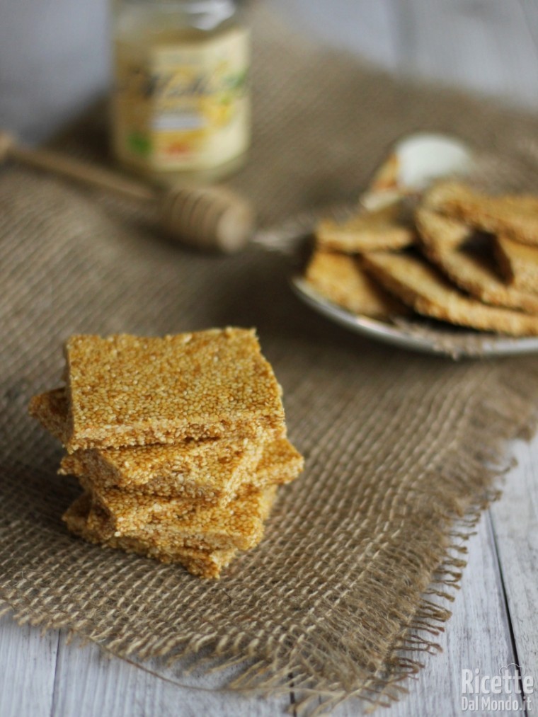 Come fare il croccante al sesamo