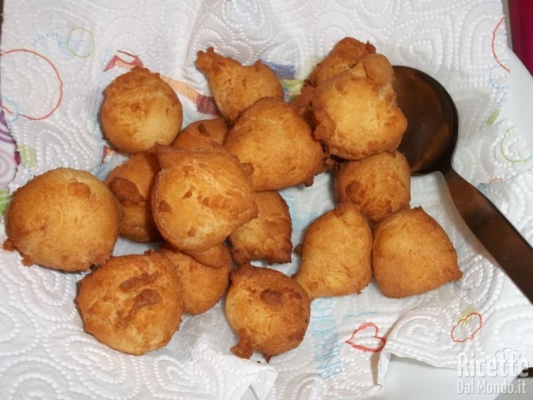Castagnole alla ricotta Bimby 5