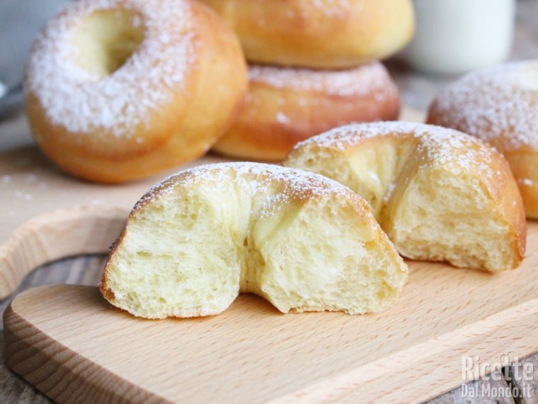Ricetta ciambelline soffici al forno