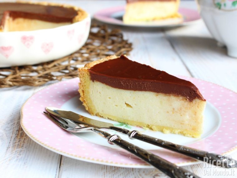 Ricetta crostata di semolino e cioccolato