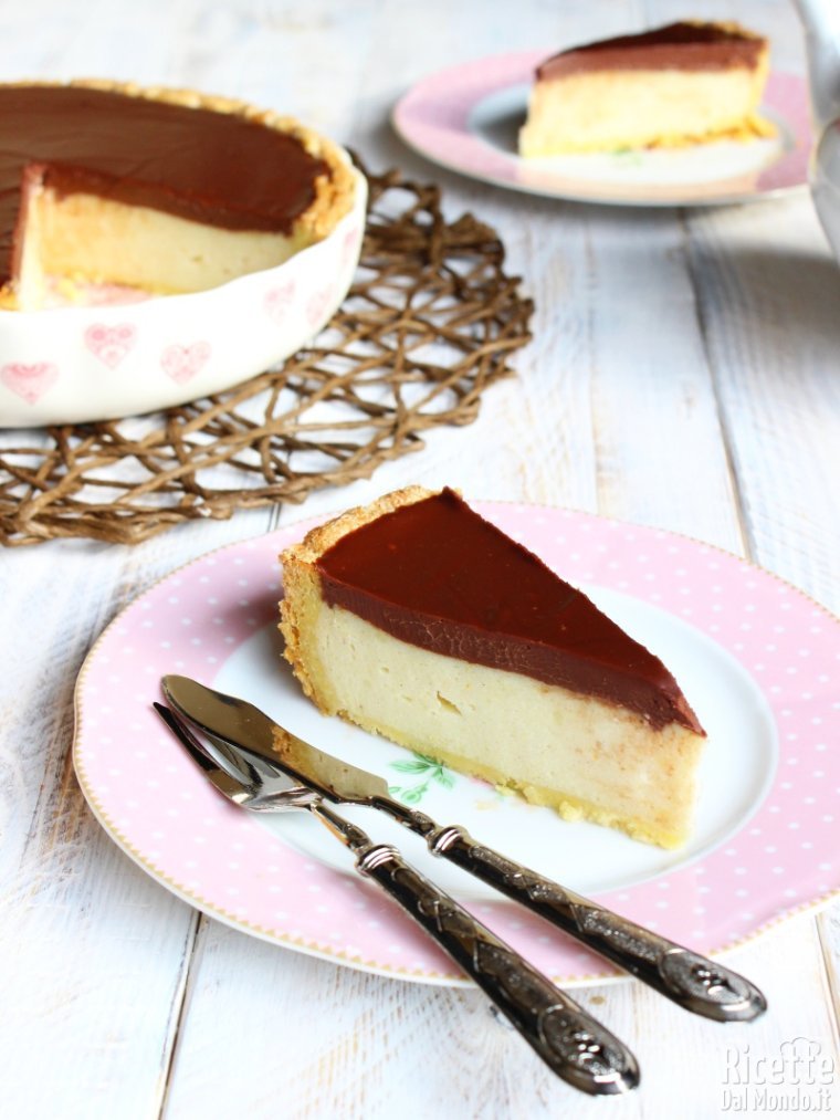 Come fare la crostata di semolino e cioccolato