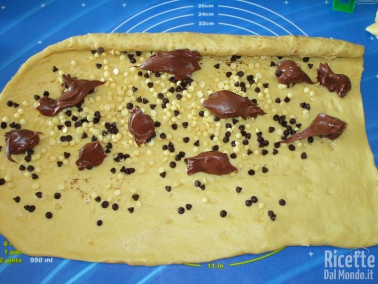 Casatiello alla Nutella Bimby 4