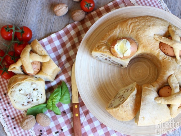 Casatiello vegetariano 11