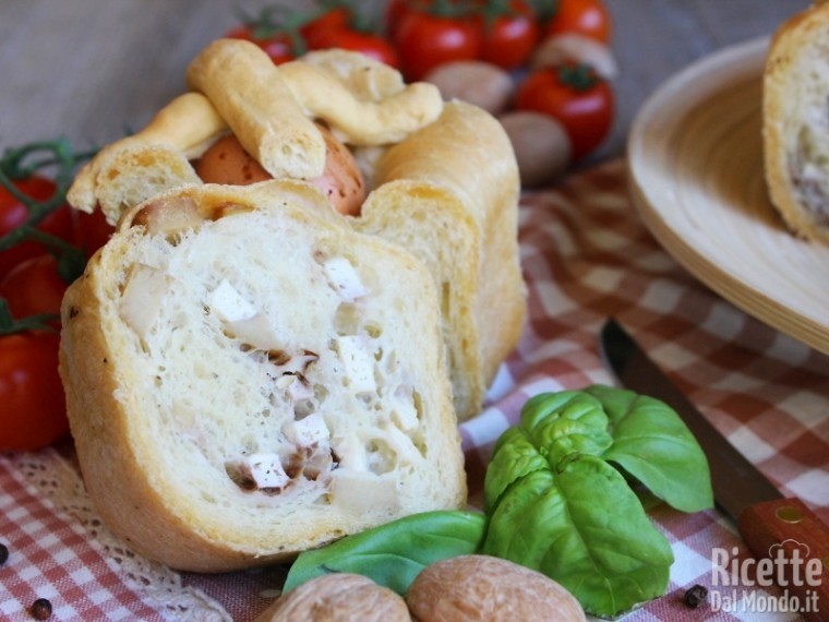 Ricetta casatiello vegetariano