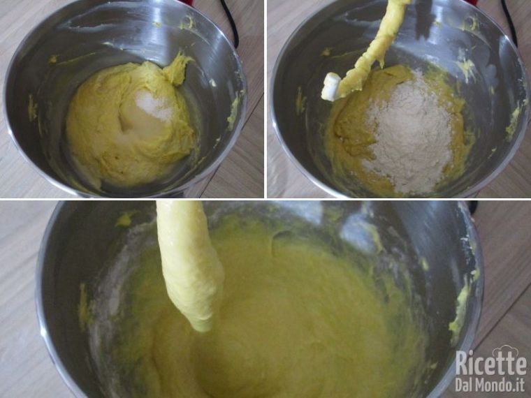 Preparare il 2° impasto
