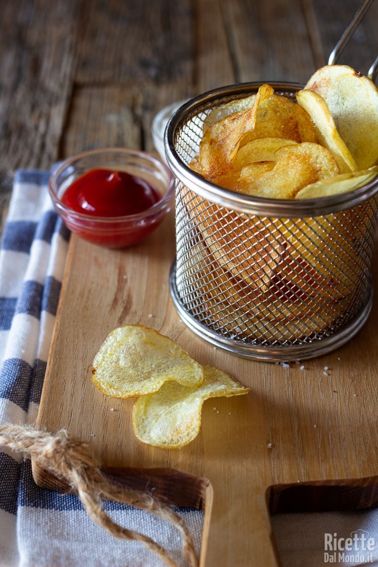 Come fare le chips di patate