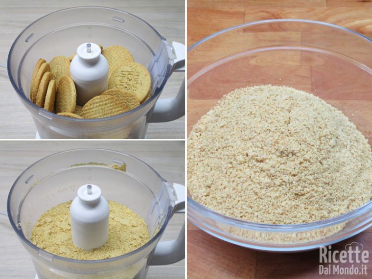 Polverizzare i biscotti
