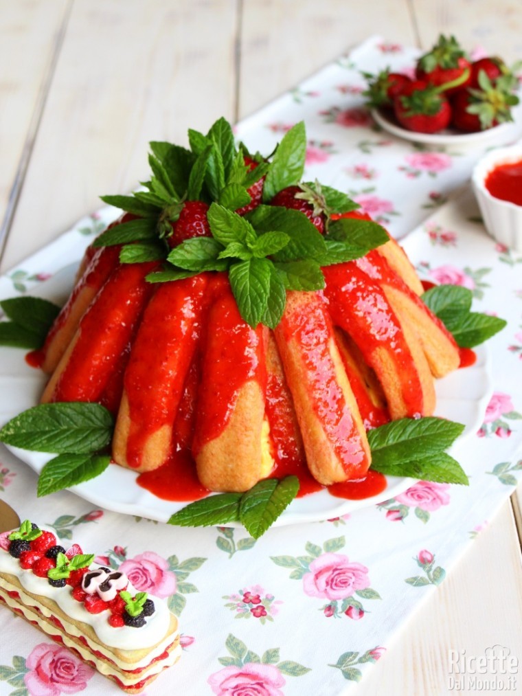 Ricetta charlotte alle fragole