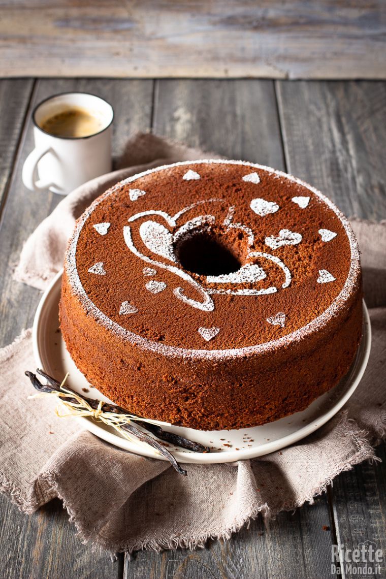 Ricetta chiffon cake al cioccolato