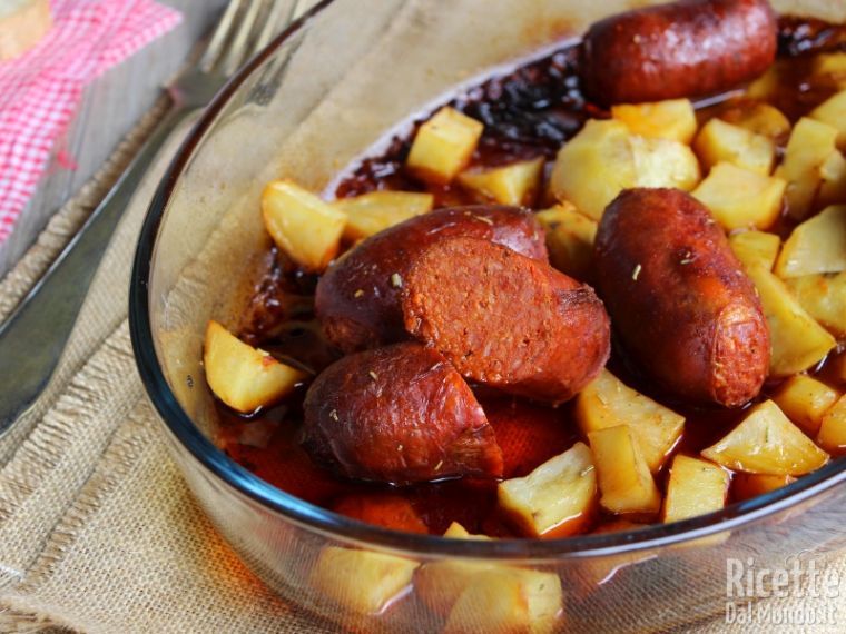 Ricetta chorizo al forno