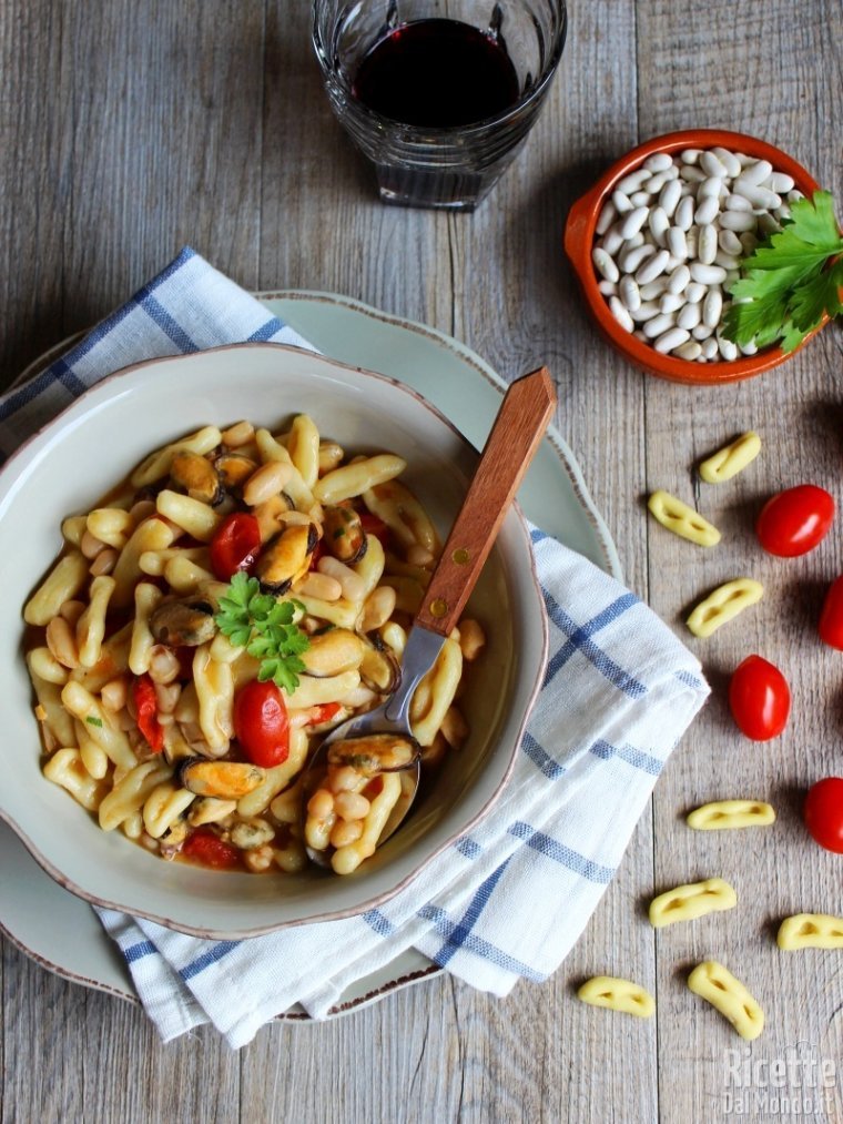 Cavatelli fagioli e cozze 11