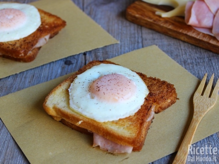 Ricetta croque madame