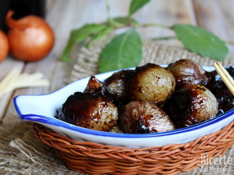 Ricetta cipolline in agrodolce