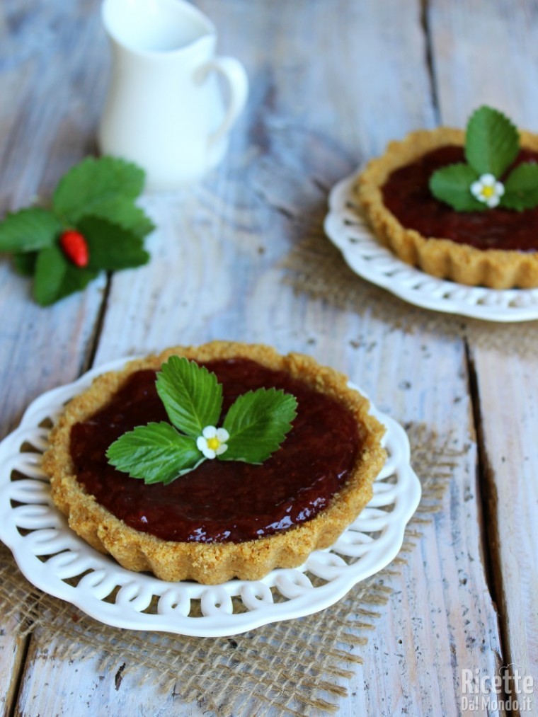 Ricetta crostatine senza cottura