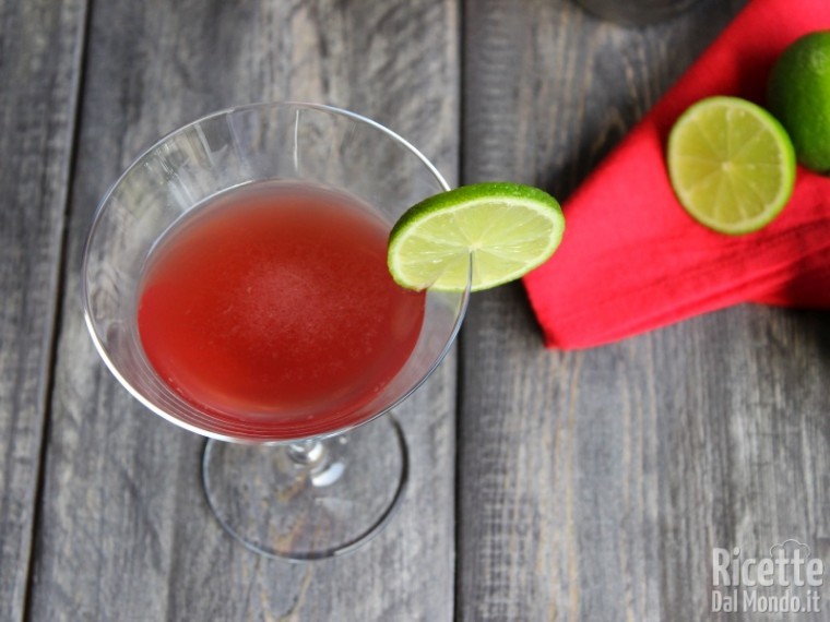 Cosmopolitan cocktail