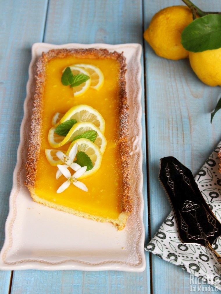 Lemon tart - Crostata al lemon curd