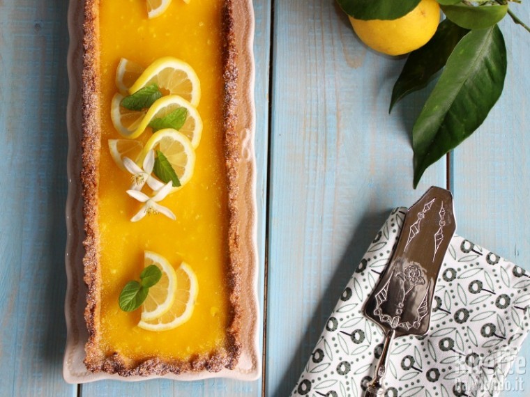 Crostata al lemon curd - crema al limone