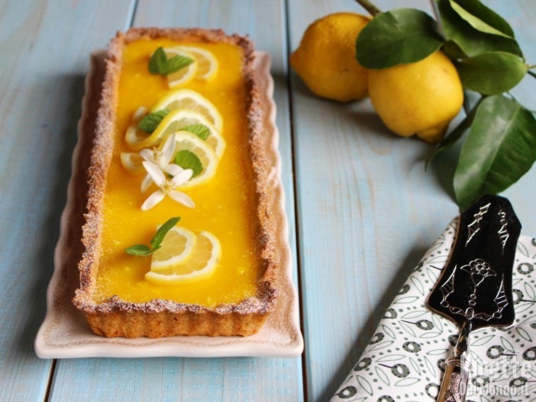 Ricetta crostata al lemon curd