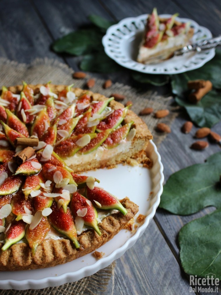 Crostata di mascarpone e fichi, ricetta