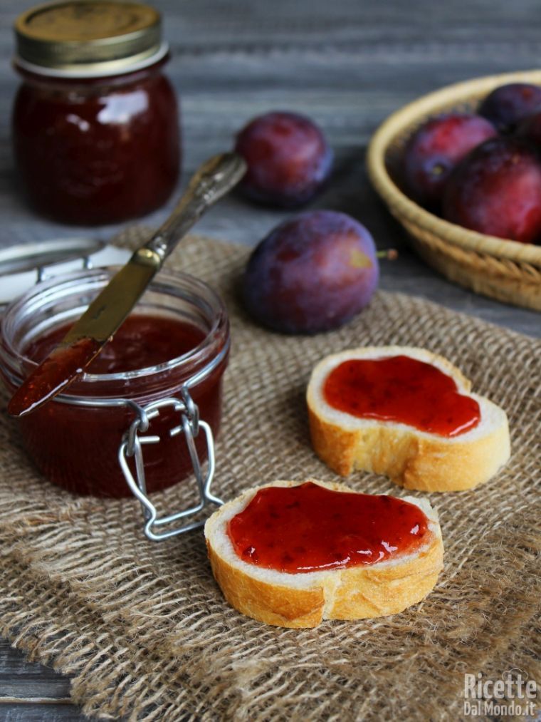 Come Si Fa La Marmellata Di Prugne Rosse : Marmellata Di ...