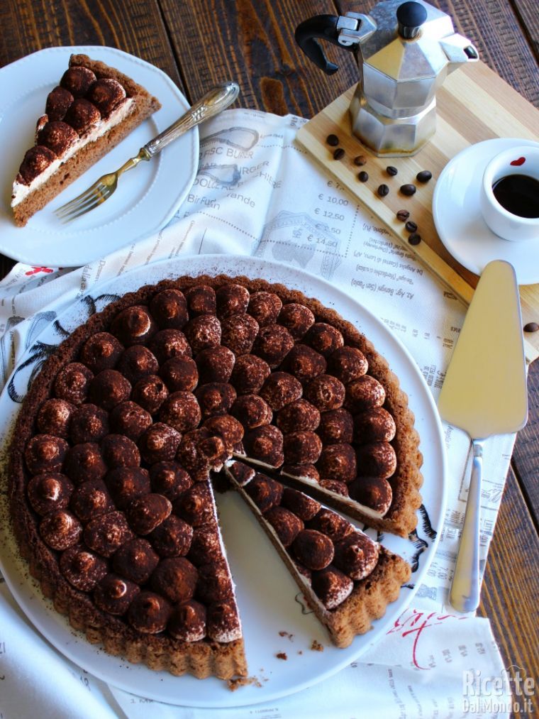 Come fare la crostata morbida al tiramisù