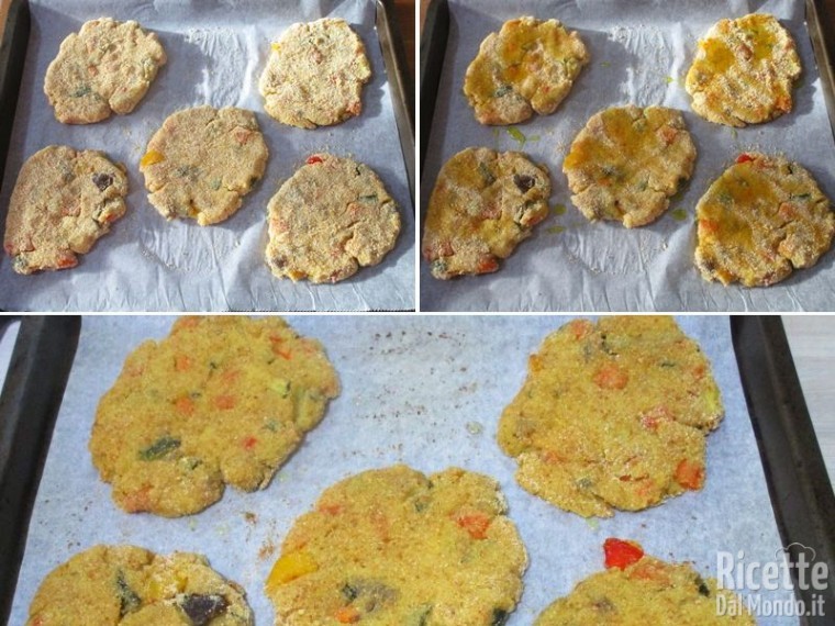 Cotolette Di Verdure Al Forno Ricettedalmondo It