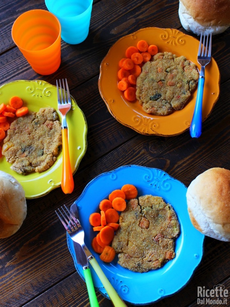 Cotolette Di Verdure Al Forno Ricettedalmondo It