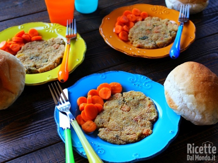 Cotolette Di Verdure Al Forno Ricettedalmondo It