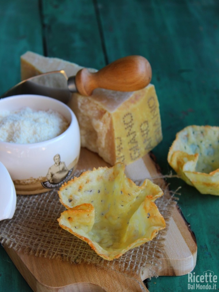 Come fare le Cialdine di parmigiano