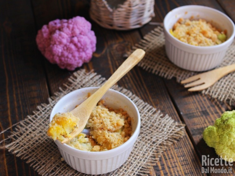 Crumble di cavolfiore