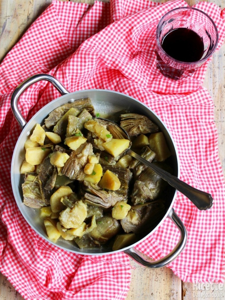 Carciofi e patate, ricetta semplice