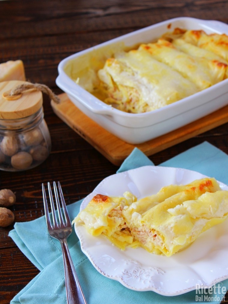 Cannelloni Di Mortadella Al Forno Ricettedalmondo It