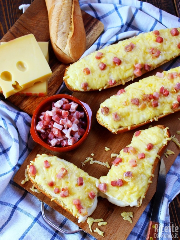 Come fare la croque baguette