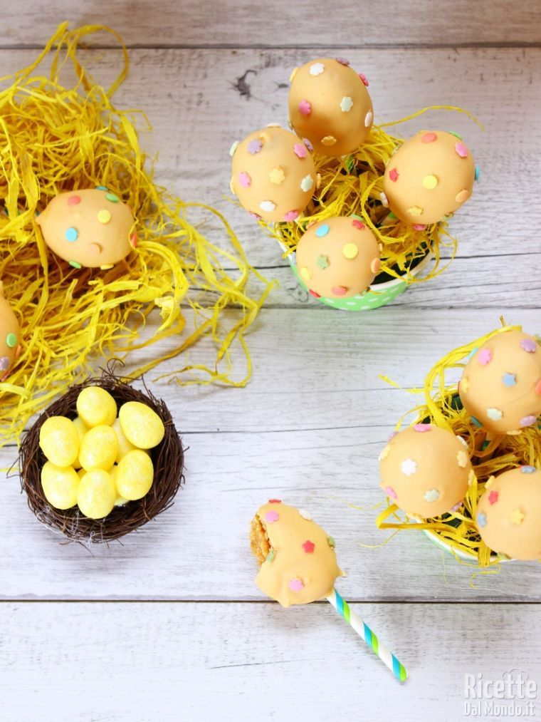 Come fare i cake pops di Pasqua