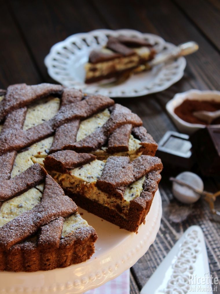 Come fare la crostata di ricotta e cioccolato
