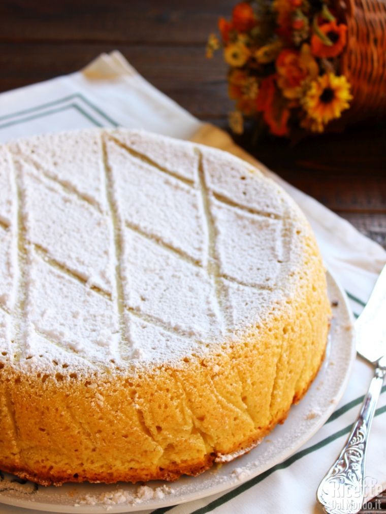 Cassata al forno di ricotta e cioccolato
