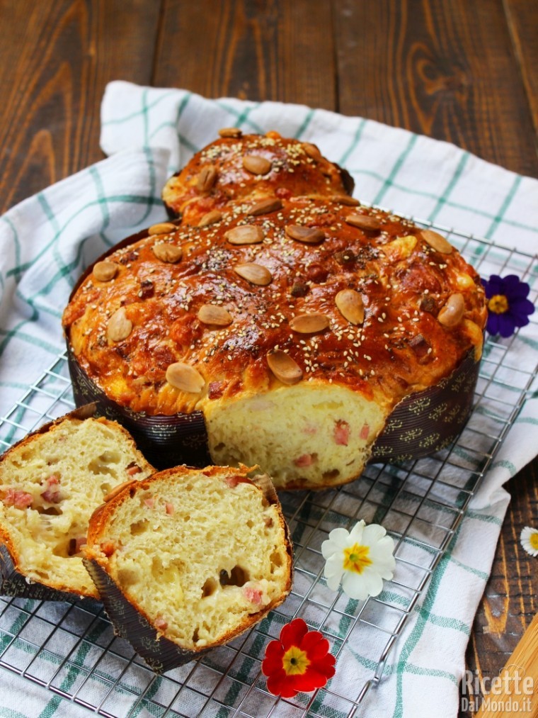 Colomba salata di Pasqua veloce | RicetteDalMondo.it