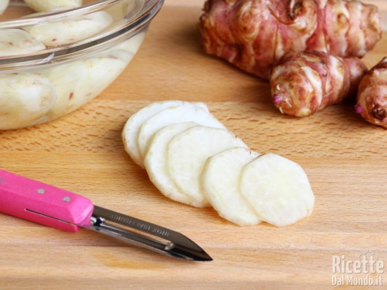 Come pulire i topinambur 4