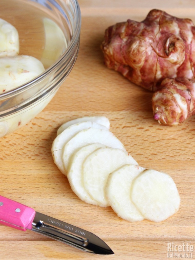 Come pulire i topinambur per cucinarli