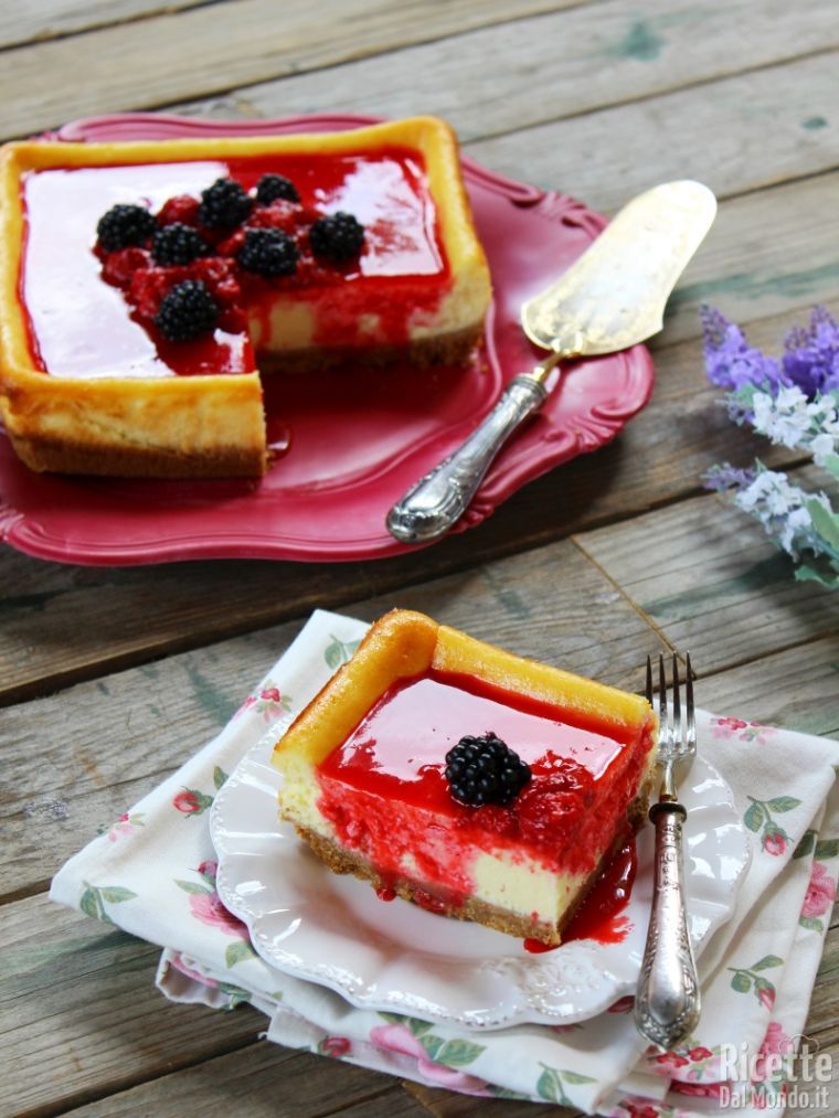 Come fare la cheesecake ai lamponi