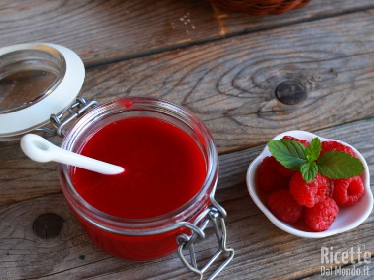 Ricetta coulis di lamponi