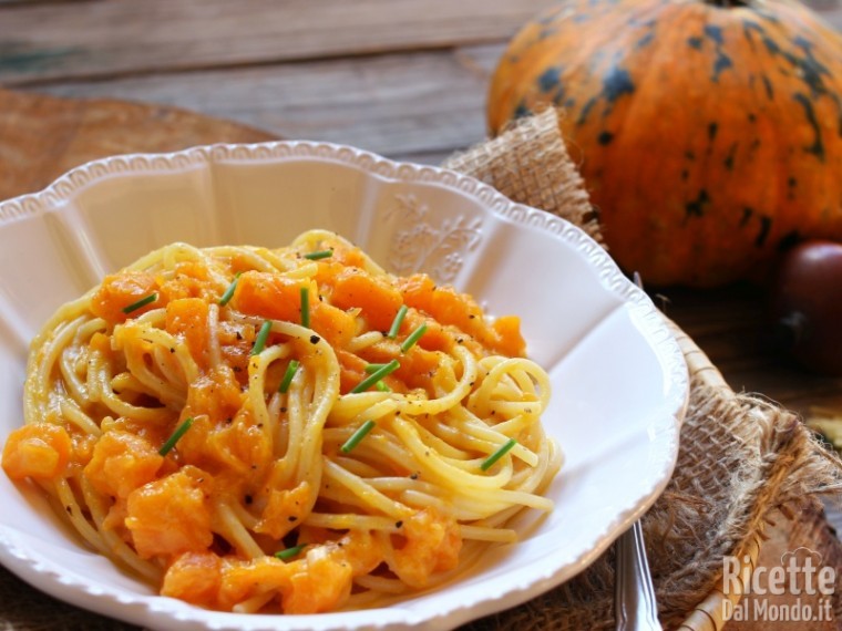 Ricetta della carbonara di zucca