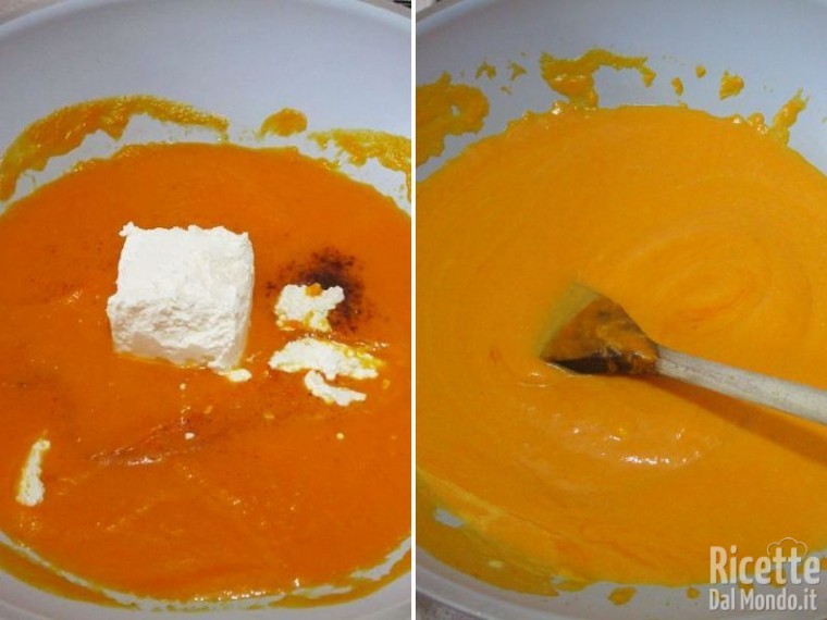 Gnocchi di patate con crema di zucca 4