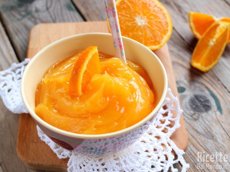 Ricetta Crema all'arancia