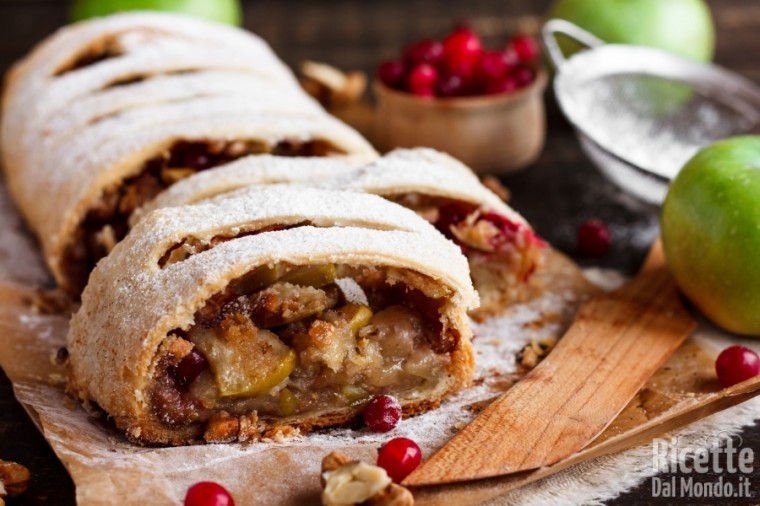 Cucina trentina: strudel di mele