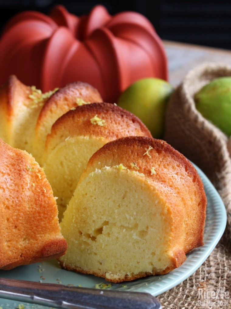 Ciambella bergamotto e zenzero fresco