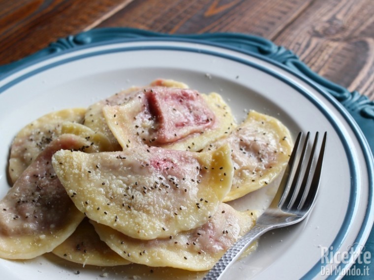 Ricetta casunzei all'ampezzana