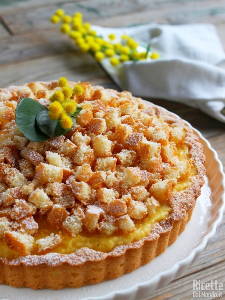 Come fare la crostata mimosa