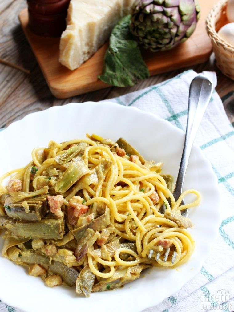 Come fare carbonara di carciofi
