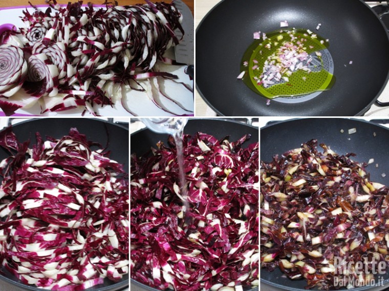 Rustico di ricotta con radicchio e speck 8